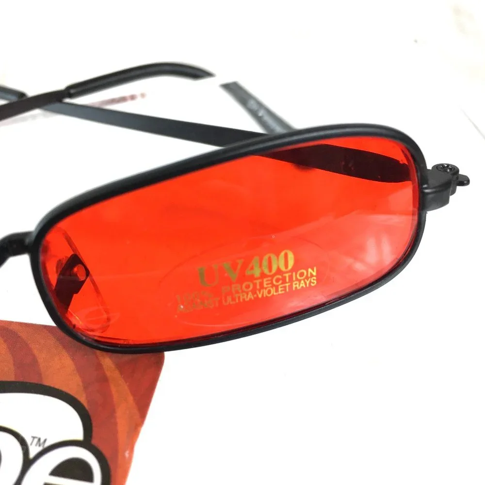 Red Vampire Night Stalker Gothic Cosplay Sunglasses  NWT NOS